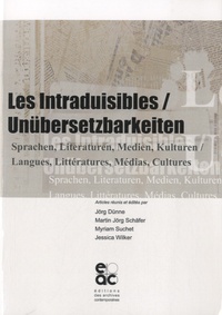 Jörg Dünne et Martin Jörg Schäfer - Les intraduisibles.