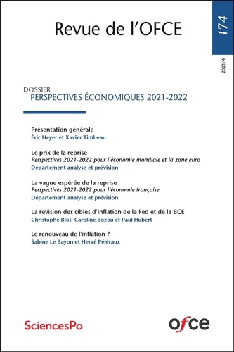 Revue de l'OFCE N° 174 Perspectives économiques 2021-2022