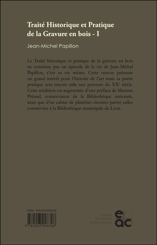 Traite historique et pratique de la gravure en bois