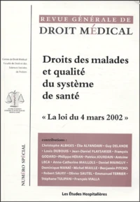 Droit des malades et qualité du système de santé : la loi du 4 mars 2002