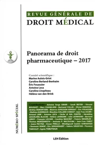 Panorama de droit pharmaceutique