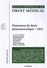 Panorama de droit pharmaceutique