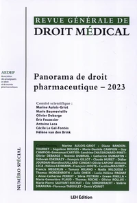 Panorama de droit pharmaceutique