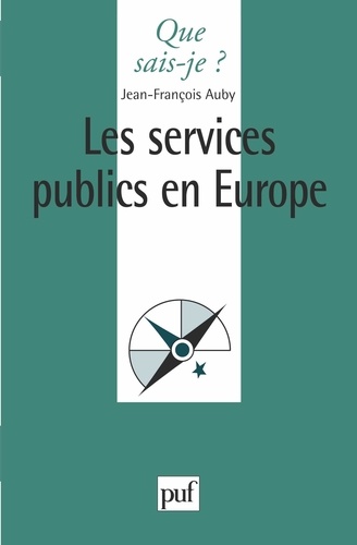Les services publics en Europe - Occasion