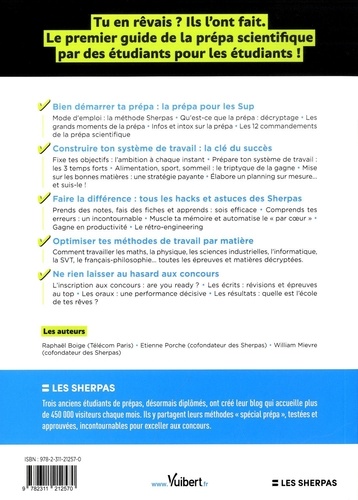 Intégrer L'X ou l'école d’ingénieurs de tes rêves avec Les Sherpas. MPSI - PCSI - PTSI - MP2I - BCPST - MP - PC - PSI - PT - MPI 2e édition