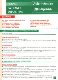 La France depuis 1945