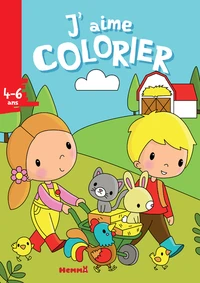 J'aime colorier ferme