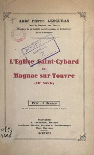 L'église Saint-Cybard de Magnac-sur-Touvre (XIIe siècle)