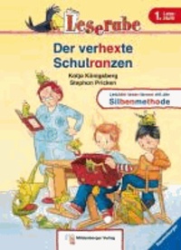 Leserabe mit Mildenberger. Leichter lesen lernen mit der Silbenmethode: Der verhexte Schulranzen - Mildenberger.
