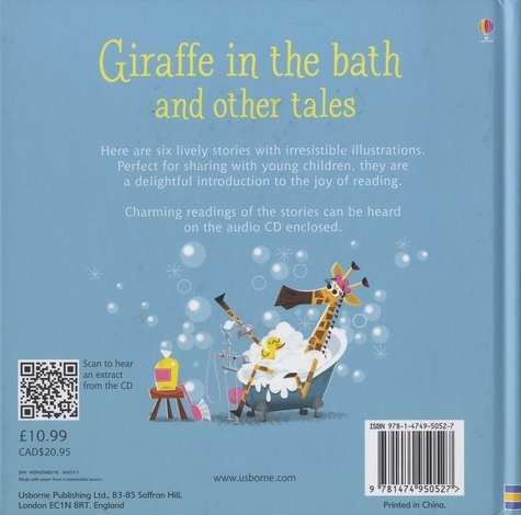 Giraffe in the bath and other tales  avec 1 CD audio