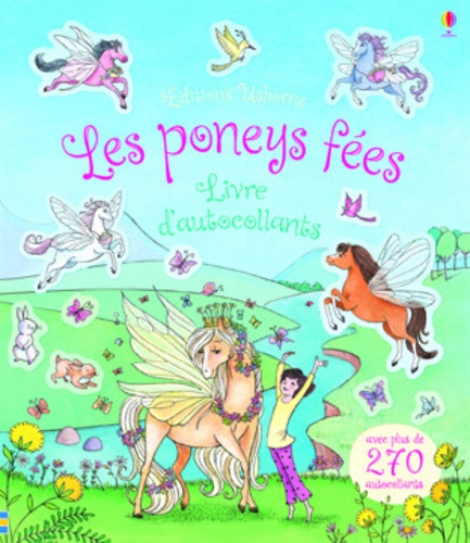 Lesley Sims et Zana Davidson - Les poneys fées - Livre d'autocollants.