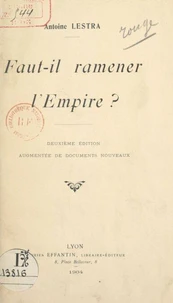 Faut-il ramener l'Empire ?