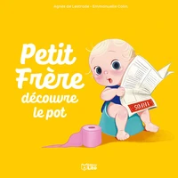 Petit frère découvre le pot