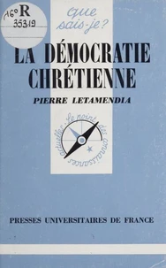 La démocratie chrétienne