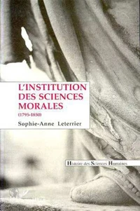 INSTITUTION DES SCIENCES MORALES