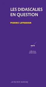 Les didascalies en question