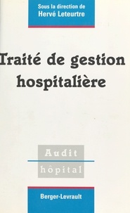 Leteurtre h - Traité de gestion hospitalière.