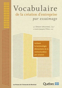 Vocabulaire de la creation d'entreprise par essaimage