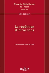 La répétition d'infractions
