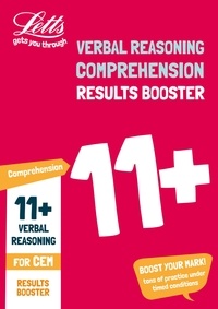  Letts 11+ - 11+ Comprehension Results Booster for the CEM tests - Targeted Practice Workbook.