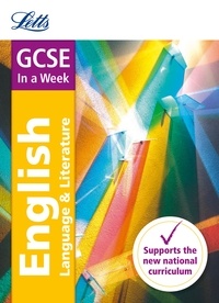  Letts GCSE et Ian Kirby - GCSE 9-1 English In a Week.