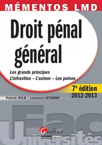 Droit pénal général