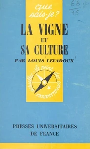 La vigne et sa culture