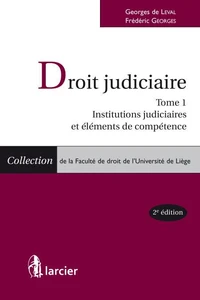 Précis de droit judiciaire