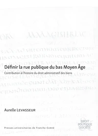 Définir la rue publique du bas Moyen Age