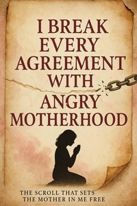 I Break Every Agreement With Angry Motherhood  : A Deliverance Scroll for the Mother I Promised I’d Be