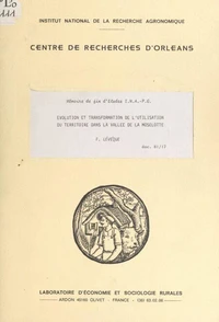 Évolution et transformation de l'utilisation du territoire dans la vallée de la Moselotte