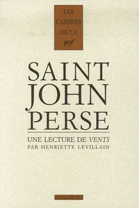 Une lecture de Vents de Saint-John Perse
