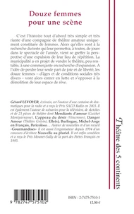 Douze femmes pour une scène