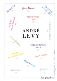 Biographies poétiques & théâtrales