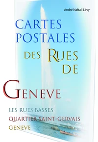 Cartes postales des rues de Genève