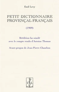 Petit dictionnaire provençal-francais (1909)