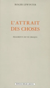 L'Attrait des choses