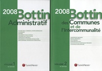  Lexis Nexis - Bottin Administratif et Bottin des Communes et de l'Intercommunalité 2008 - Coffret en 2 volumes. 2 Cédérom