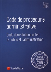  Lexis Nexis - Code de procédure administrative.