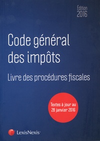  Lexis Nexis - Code général des impôts & livre des procédures fiscales.