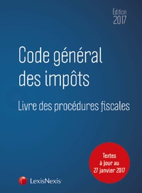  Lexis Nexis - Code général des impôts & Livre des procédures fiscales.