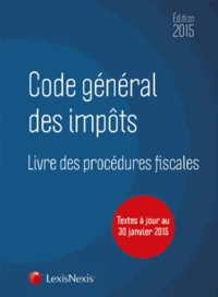Code général des impôts & livre des procédures fiscales