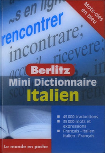  Lexus - Italien - Mini Dictionnaire français-italien et italien-français.