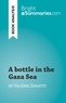 Lhoste Lucile - A bottle in the Gaza Sea - by Valérie Zenatti.