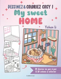 Dessinez & coloriez cosy : My sweet home cosy