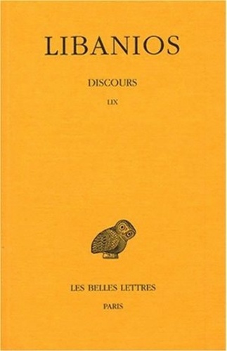  Libanios - Discours - Tome 4, Discours LIX.