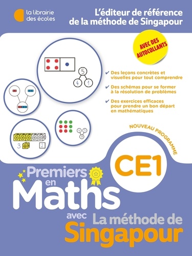  Librairie des Ecoles - Mathématiques CE1 Premiers en maths.