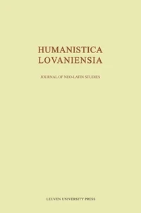 Humanistica Lovaniensia - Journal of Neo-Latin Studies N° 61/2012