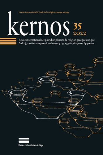 Vinciane Pirenne-Delforge - Kernos N° 35/2022 : .