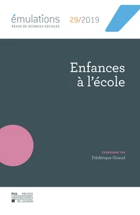 Enfances à l'école
